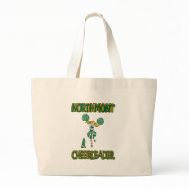 Northmont Cheerleader - Blonde bags by CustomSchoolTees Northmont Cheerleader - Blonde bags