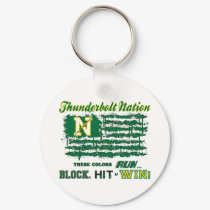 Northmont Thunderbolt Nation Flag keychains