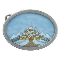 northpole holiday belt buckle