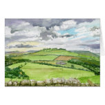Northumberland Watercolor Landscape Greeting Cards