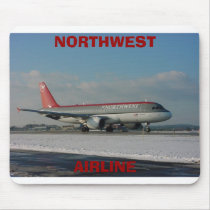 Northwest 1, AIRLINE, NORTHWEST mousepads by Slanamoose Northwest 1, AIRLINE, NORTHWEST mousepads