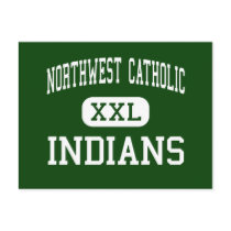 Northwest Catholic - Indians - West Hartford postcards by customteamsportswear Northwest Catholic - Indians - West Hartford postcards