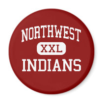 Northwest - Indians - High - Canal Fulton Ohio magnets