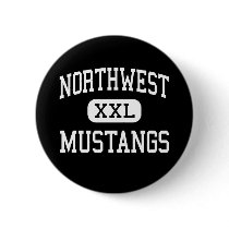 Northwest - Mustangs - High - Hughesville Missouri buttons