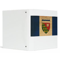 Northwest Territories Flag 3 Ring Binders