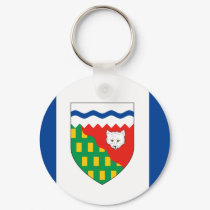 NORTHWEST TERRITORIES FLAG keychains