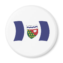 Northwest Territories Flag Magnet