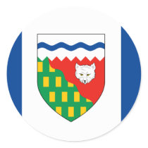 NORTHWEST TERRITORIES FLAG stickers by flagshirts NORTHWEST TERRITORIES FLAG stickers