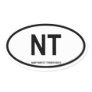 Northwest Territories "NT" Stickers