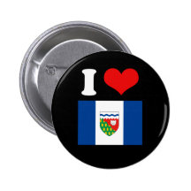 NORTHWEST TERRITORIES PINBACK BUTTONS