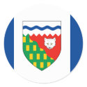 NORTHWEST TERRITORIES stickers by flagshirts NORTHWEST TERRITORIES stickers