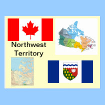 Northwest Territory Canada postcards