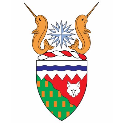 Northwest Territory Coat of Arms T-shirt by FlagTshirts
