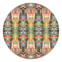 Northwest Totem Art stickers