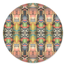 Northwest Totem Art stickers