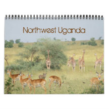 Northwest Uganda Wall Calendar