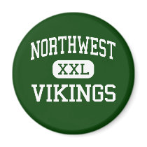 Northwest - Vikings - High - Clarksville Tennessee magnets