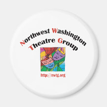Northwest Washington Theatre Group Refrigerator Magnet