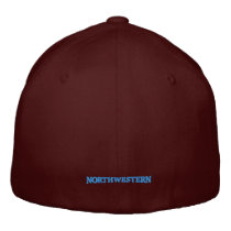 Northwestern Crest Cap embroidered hats