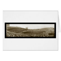 Northwestern Football Photo 1927 Greeting Card