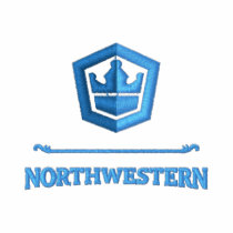 Northwestern Thermal Fleece embroidered shirts