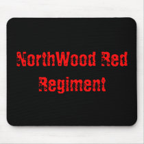 NorthWood Red Regiment mousepads by ctrue0 NorthWood Red Regiment mousepads