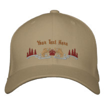 Northwoods Wildlife embroidered hats
