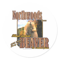 NorthwoodsBeaverNew stickers