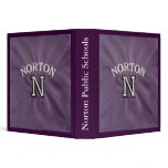 Norton Schools Purple Binder