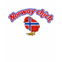 Norway chick t-shirts by Ashleysplace Norway chick t-shirts