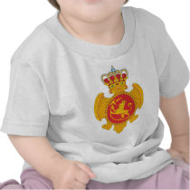 Norway Coat of Arms (1733) t-shirts by FlagTshirts Norway Coat of Arms (1733) t-shirts