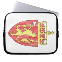 Norway Coat Of Arms Laptop Sleeve