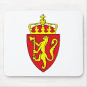 Norway Coat of Arms Mousepad