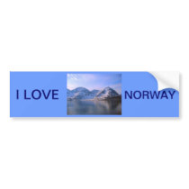 Norway, Entrance to a fjord Bumper Stickers
