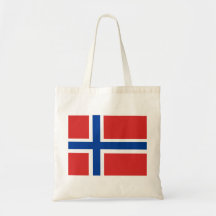 Norway Flag Canvas Bags