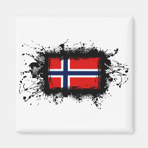Norway Flag Fridge Magnet