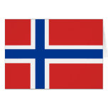 Norway Flag Greeting Card