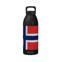 Norway Flag Liberty Bottle Water Bottles