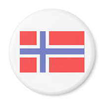 Norway Flag Refrigerator Magnet
