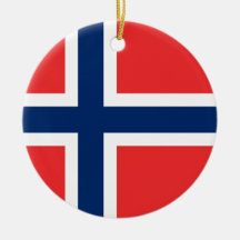 Norway Flag Ornament