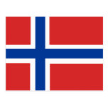 Norway Flag Postcards