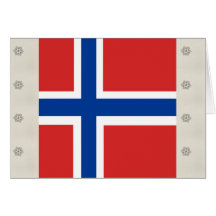 Norway High quality Flag Cards