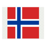 Norway High quality Flag Post Cards