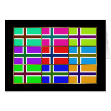 Norway Multihue Flags Greeting Card