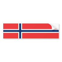 Norway/Norwegian Flag Bumper Stickers
