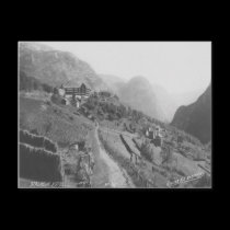 Norway Stalheim Hotel Vintage Postcard