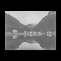 Norway Vik Eidfjord Vintage Postcard