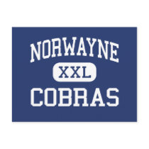 Norwayne Cobras Middle Fremont postcards by customteamsportswear Norwayne Cobras Middle Fremont postcards