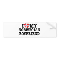 Norwegian Boyfriend Bumper Stickers