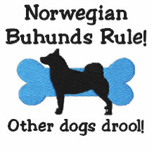 Norwegian Buhunds Rule Embroidered Polo Shirt
